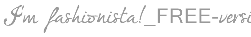 I'm fashionista!_FREE-version