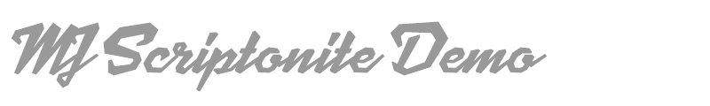 MJ Scriptonite Demo