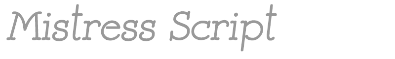 Mistress Script