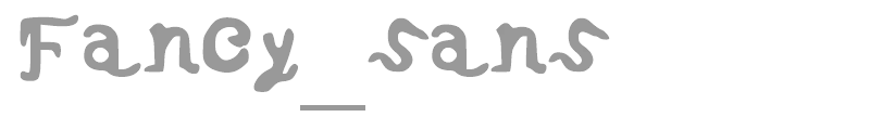 Fancy_sans
