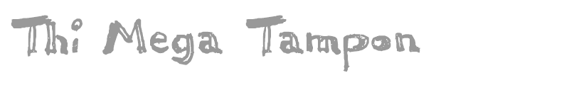 Thi Mega Tampon