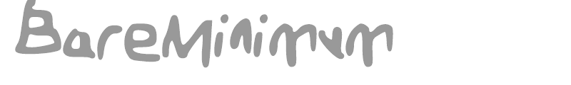 BareMinimum