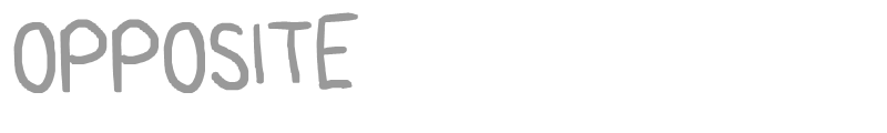 opposite