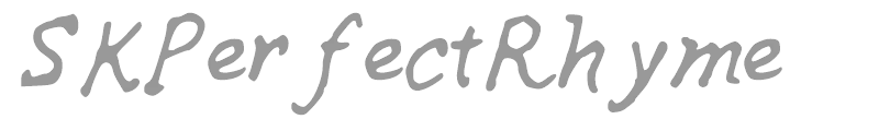 SKPerfectRhyme