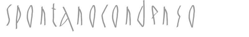 SpontanoCondenso