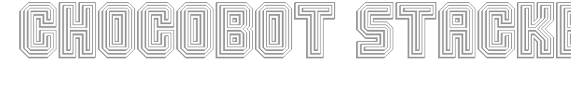 Chocobot Stacked