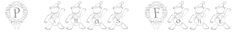 P-xmas Font