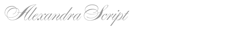 Alexandra Script