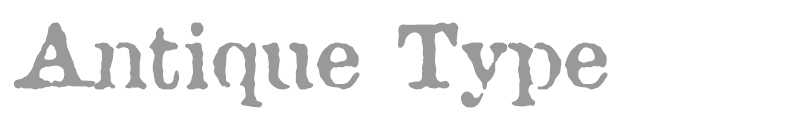 Antique Type