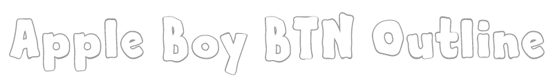 Apple Boy BTN Outline