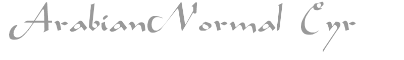 ArabianNormal Cyr
