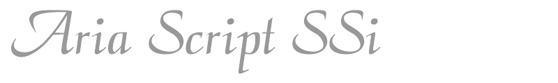 Aria Script SSi