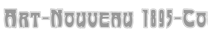 Art-Nouveau 1895-Contour