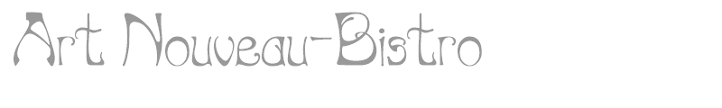 Art Nouveau-Bistro
