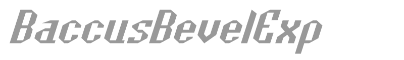 BaccusBevelExp