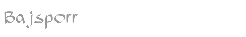 Bajsporr