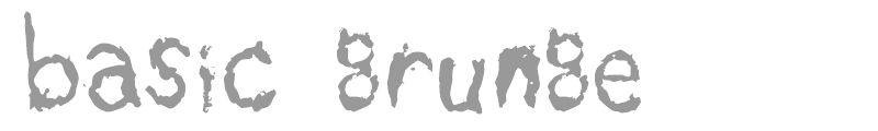 basic grunge