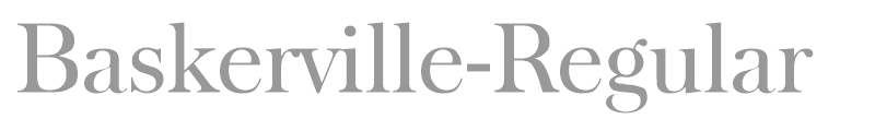 Baskerville-Regular