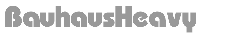 Bauhaus Heavy