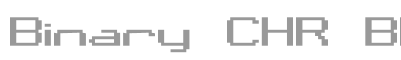 Binary CHR BRK