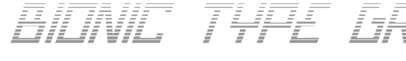 Bionic Type Grad Italic