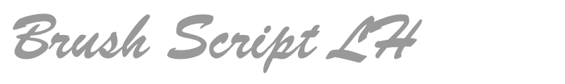 Brush Script LH