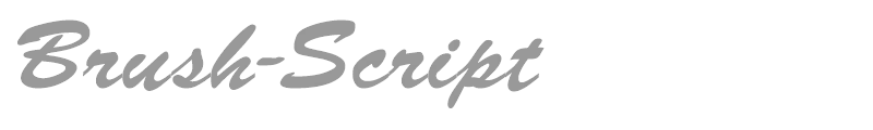 Brush-Script