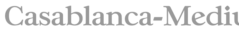 Casablanca-Medium