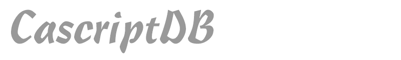 CascriptDB