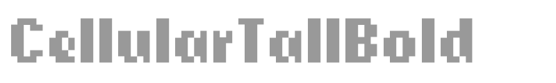 CellularTallBold