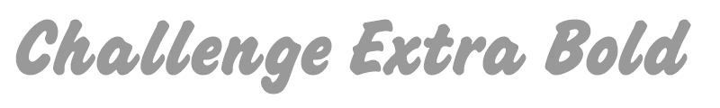 Challenge Extra Bold