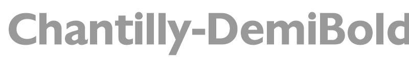 Chantilly-DemiBold