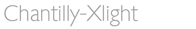 Chantilly-Xlight