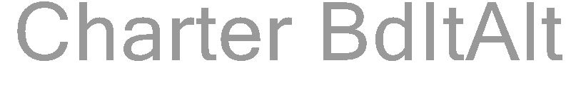 Charter BdItAlt BT