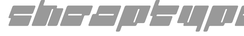 cheaptype (italic)