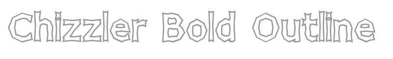 Chizzler Bold Outline