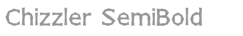 Chizzler SemiBold