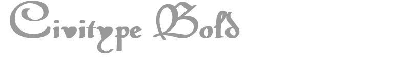 Civitype Bold