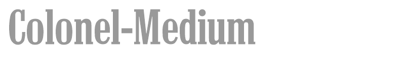 Colonel-Medium