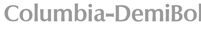 Columbia-DemiBold