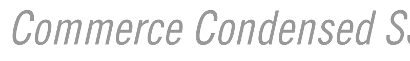 Commerce Condensed SSi
