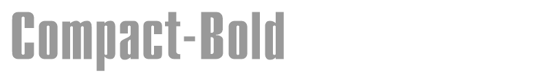 Compact-Bold