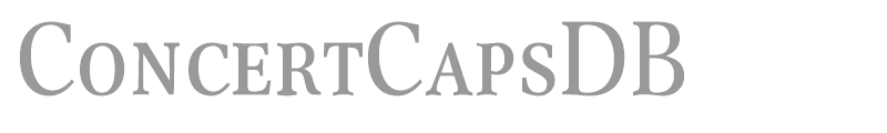 ConcertCapsDB