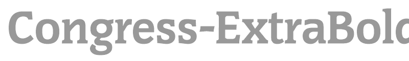 Congress-ExtraBold