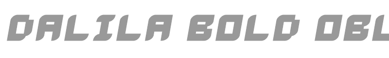 Dalila Bold Oblique