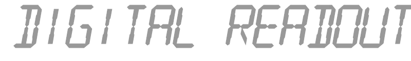 Digital Readout Thick