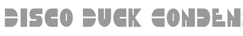 Disco Duck Condensed