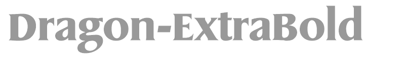 Dragon-ExtraBold