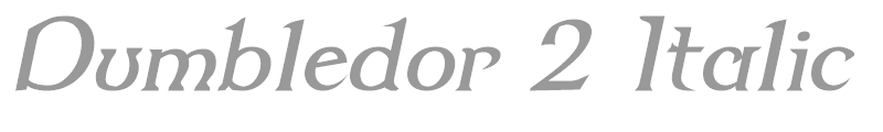 Dumbledor 3 Italic