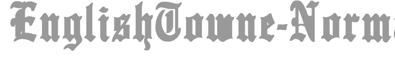 EnglishTowne-Normal Cn Bold